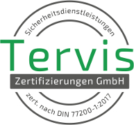 Tervis Zertifikat DIN 77200-1:2017 Tervis Zertifikat DIN 77200-1:2017